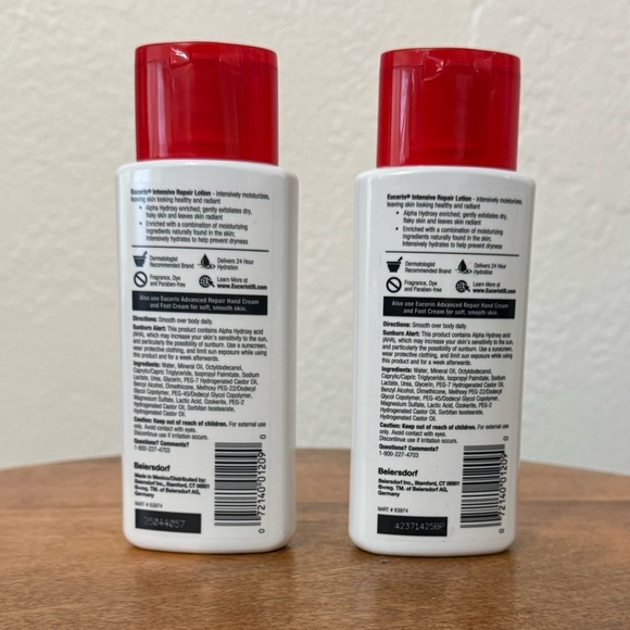 2 Pack - Eucerin Intensive Repair Lotion, 5 OZ - Picture 3 of 3